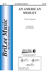 An American Medley TTB choral sheet music cover